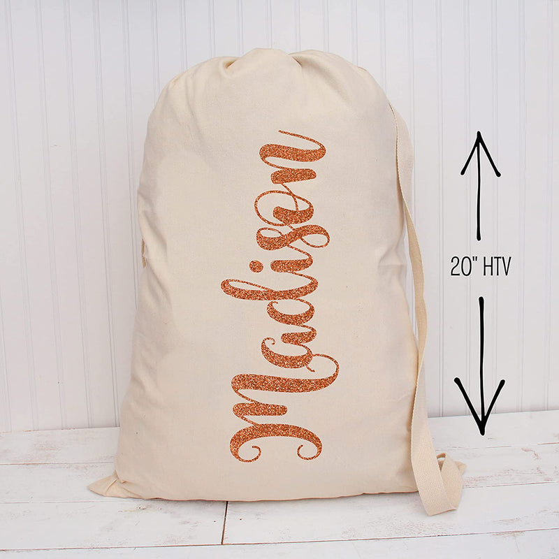 Copper Glitter Iron On Vinyl 20" Wide Sold By the Yard - Threadart.com