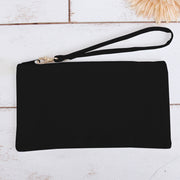 Personalized Canvas Wristlets - Custom Name In Left Corner - Threadart.com