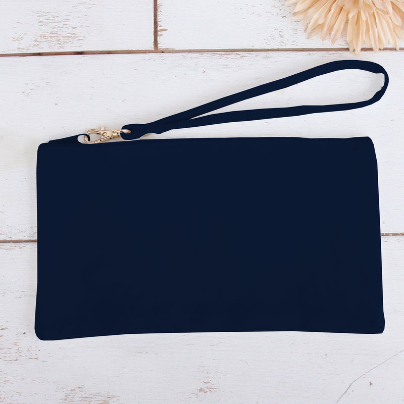 Personalized Canvas Wristlet - Custom Name or Word - Threadart.com