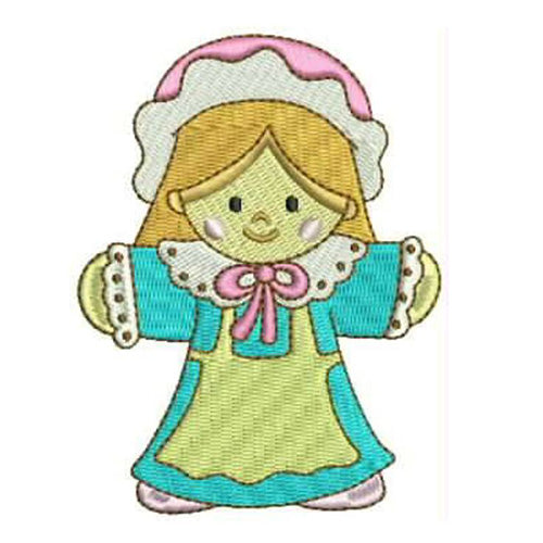 Machine Embroidery Designs - Cute Pilgrims(1) - Threadart.com