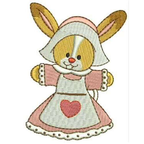 Machine Embroidery Designs - Cute Pilgrims(1) - Threadart.com