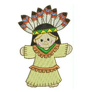 Machine Embroidery Designs - Cute Pilgrims(1) - Threadart.com