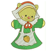 Machine Embroidery Designs - Cute Pilgrims(1) - Threadart.com
