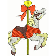 Machine Embroidery Designs - Carousel Horses(1) - Threadart.com