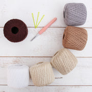 Cotton Crochet Thread Set - Neutral Colors - Size 10 - Six 175 Yd Balls - Threadart.com