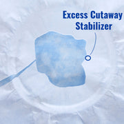 Regular Cutaway Embroidery Stabilizer - 11x11 100 Precut Sheets - Threadart.com