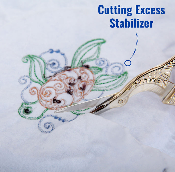 Regular Cutaway Embroidery Backing Stabilizer - 11x11 100 Precut Sheets - Threadart.com