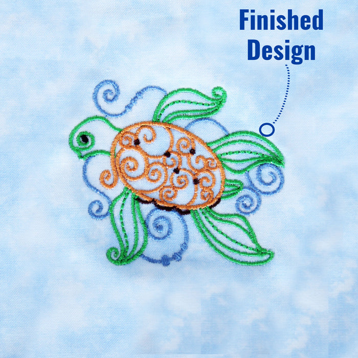 Cold Water Washaway Embroidery Stabilizer by Threadart, 8 x 8 200 Precut  Sheets