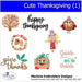 Machine Embroidery Designs -Cute Thanksgiving (1) - Threadart.com
