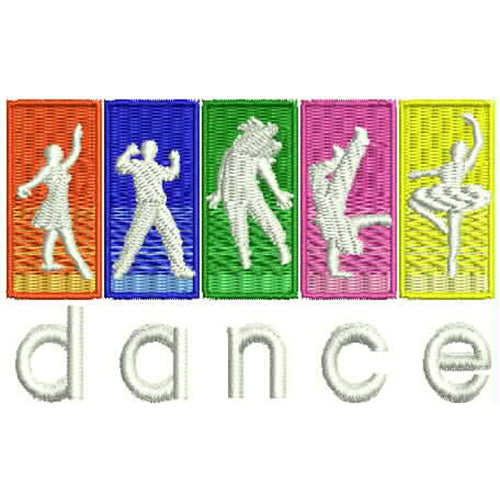 Machine Embroidery Designs - Dance(1) - Threadart.com