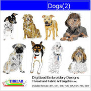 Machine Embroidery Designs - Dogs(2) - Threadart.com