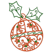 Machine Embroidery Designs - Christmas Filigree - Threadart.com