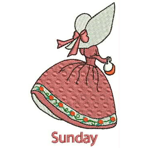 Machine Embroidery Designs - Tea Towels Days(1) - Threadart.com