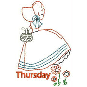 Machine Embroidery Designs - Tea Towels Days(1) - Threadart.com