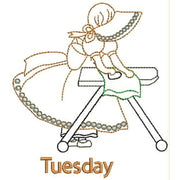 Machine Embroidery Designs - Tea Towels Days(1) - Threadart.com