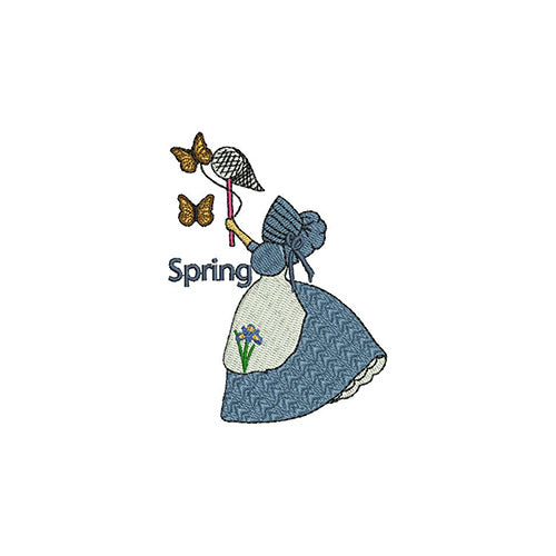 Machine Embroidery Designs - Tea Towels Seasons(1) - Threadart.com