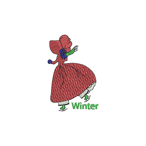 Machine Embroidery Designs - Tea Towels Seasons(1) - Threadart.com