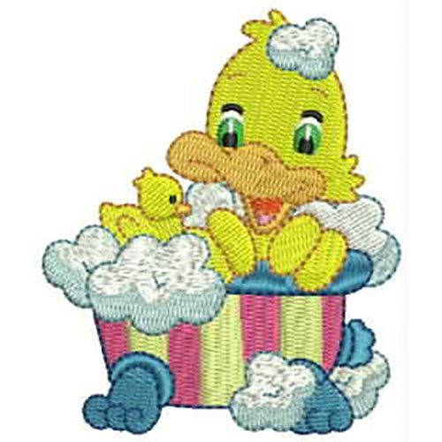 Machine Embroidery Designs - Bubble Bath(1) - Threadart.com
