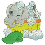 Machine Embroidery Designs - Bubble Bath(1) - Threadart.com