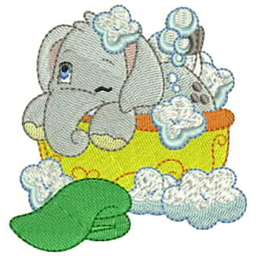 Machine Embroidery Designs - Bubble Bath(1) - Threadart.com