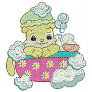 Machine Embroidery Designs - Bubble Bath(1) - Threadart.com