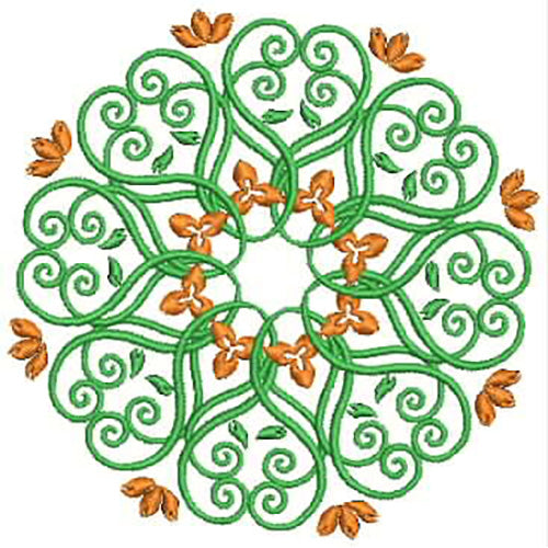 Machine Embroidery Designs - Ornamental Circles - Threadart.com