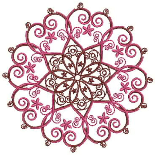 Machine Embroidery Designs - Ornamental Circles - Threadart.com