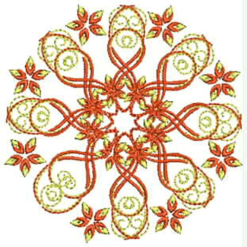 Machine Embroidery Designs - Ornamental Circles - Threadart.com