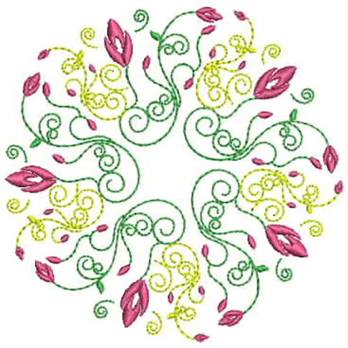 Machine Embroidery Designs - Ornamental Circles - Threadart.com