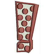 Machine Embroidery Designs - Polka Dot Letters(1) - Threadart.com