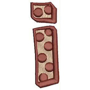 Machine Embroidery Designs - Polka Dot Letters(1) - Threadart.com