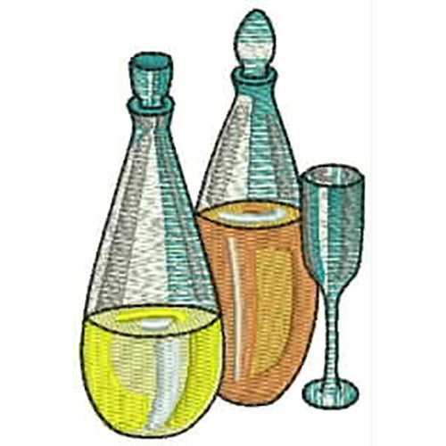 Machine Embroidery Designs - Wine and Beverage(1) - Threadart.com