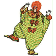 Machine Embroidery Designs - Realistic Clowns(1) - Threadart.com