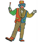 Machine Embroidery Designs - Realistic Clowns(1) - Threadart.com