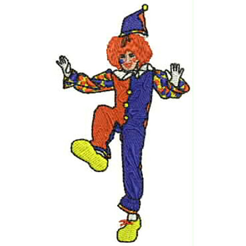 Machine Embroidery Designs - Realistic Clowns(1) - Threadart.com