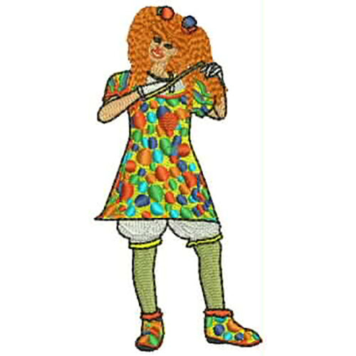Machine Embroidery Designs - Realistic Clowns(1) - Threadart.com
