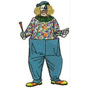 Machine Embroidery Designs - Realistic Clowns(1) - Threadart.com