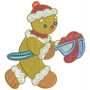 Machine Embroidery Designs - Gingerbread Men(1) - Threadart.com