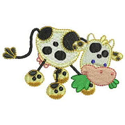 Machine Embroidery Designs - Cows(1) - Threadart.com