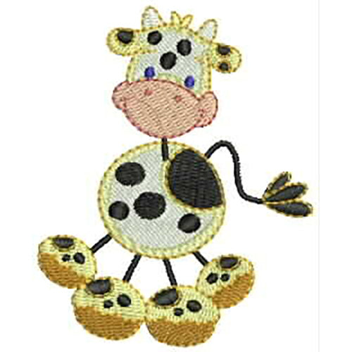 Machine Embroidery Designs - Cows(1) - Threadart.com