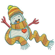 Machine Embroidery Designs - Snowmen(1) - Threadart.com