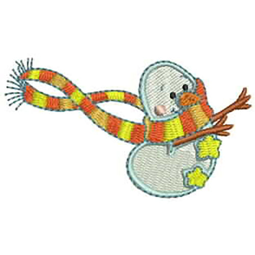 Machine Embroidery Designs - Snowmen(1) - Threadart.com