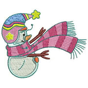 Machine Embroidery Designs - Snowmen(1) - Threadart.com