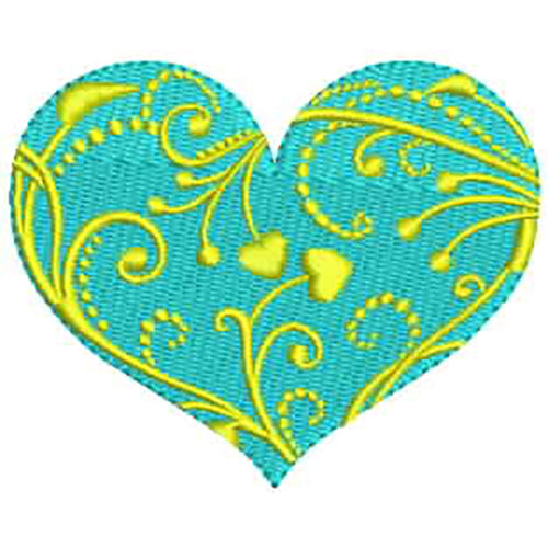Machine Embroidery Designs - Hearts(2) - Threadart.com