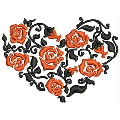 Machine Embroidery Designs - Hearts(2) - Threadart.com
