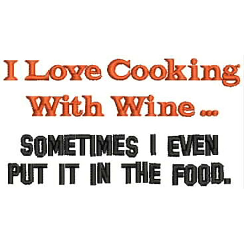 Machine Embroidery Designs - Beverage Quotes(1) - Threadart.com