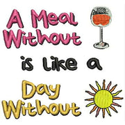 Machine Embroidery Designs - Beverage Quotes(1) - Threadart.com