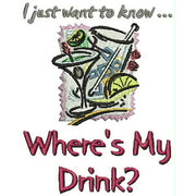Machine Embroidery Designs - Beverage Quotes(1) - Threadart.com