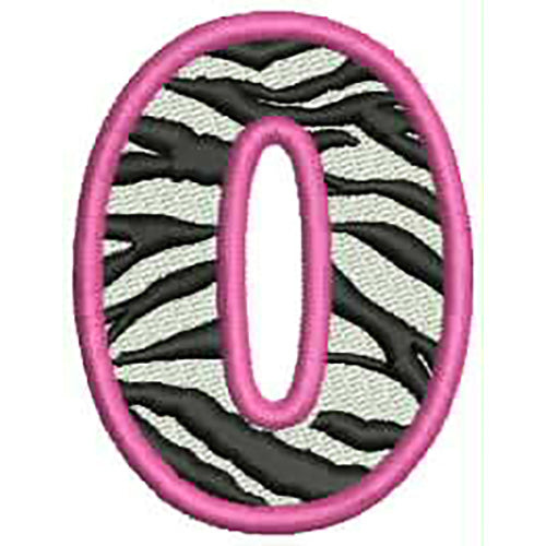 Machine Embroidery Designs - Zebra Alphabet(1) - Threadart.com