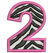 Machine Embroidery Designs - Zebra Alphabet(1) - Threadart.com
